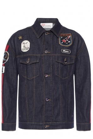 Patched denim jacket, zdjęcie 1 Patched denim jacket od Valentino Red